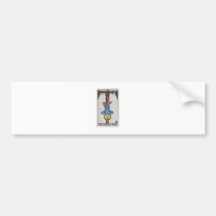 Tarot Der Gehängte The hanged Man Autoaufkleber