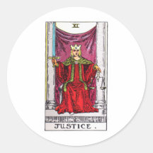 tarot-justice stickers
