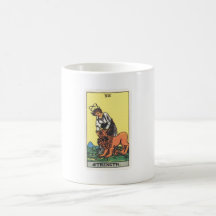 Tarot Kraft Strength Kaffeetasse