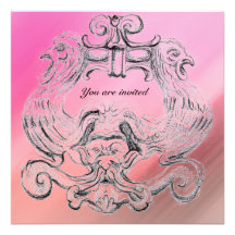 TAROT  metallic  silver silk Announcements