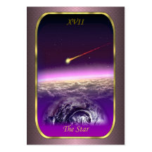 Tarot Profile Cards - The Star Card Business Card Templates