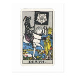 Tarot Tod Death Postkarte