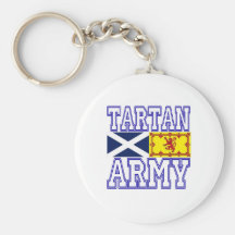 Tartan Army Key Chain