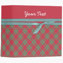Tartan binder