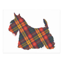 Tartan de Terrier Buchanan d'écossais Cartes Postales