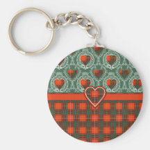 Tartan d'écossais de Bruce Porte-clefs