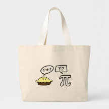 Tarte et pi sacs en toile