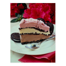 Tarte napolitain de glace carte postale