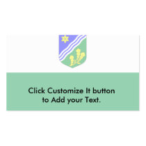 Tartumaa, Estonia flag Business Card Templates