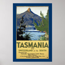 Tasmania ~ Switzerland of the South Poster