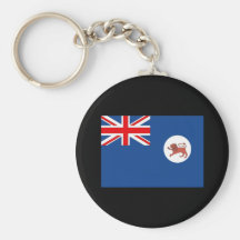 Tasmanian Flag Keychain
