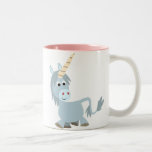Tasse amicale mignonne de licorne de bande dessiné tasses