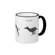 TASSE Azawakhs noir et blanc Mugs
