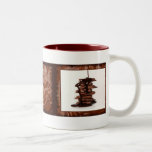 Tasse bruinée de chocolat