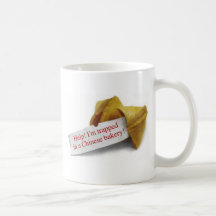Tasse chinoise de thé vert de biscuit de fortune