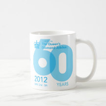 Tasse commémorative de jubilé de diamant [bloc]
