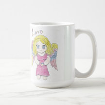 tasse d'ange d'amour