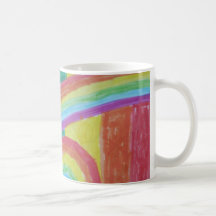 Tasse d'arc-en-ciel