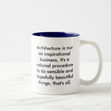 Tasse d'architecture de Harry Seidler