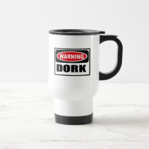 Tasse d'avertissement de DORK