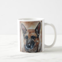 Tasse de berger allemand