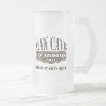 Tasse de bière de caverne d'homme tasses