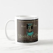 Tasse de café boueuse