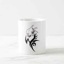 Tasse de café brutale "de rasoir botanique" de Mus