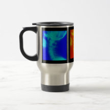 Tasse de café cervicale de voyage de chiropractie 