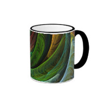 Tasse de café d'abrégé sur gloire de couleur