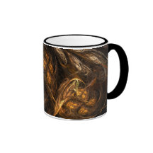 Tasse de café d'abrégé sur Terre