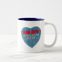 Tasse de café de bébé de blue-jean tasses