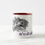 Tasse de café de chat de Cheshire