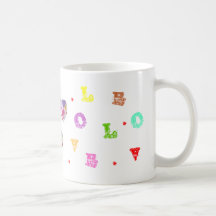 Tasse de café de course de roche
