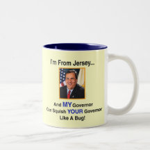 Tasse de café de Gov. Chris Christie