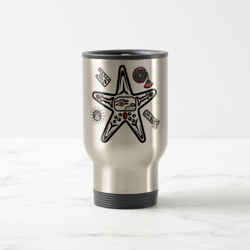 Tasse de café de style de Haida