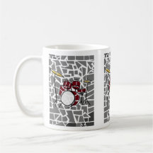 Tasse de café de tambours