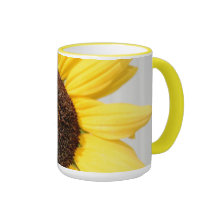 Tasse de café de tournesol