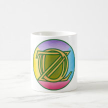 Tasse de café d'once - emblème d'once
