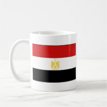 Tasse de carte de ~ de drapeau de l'Egypte