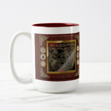 Tasse de couverture d'album de Steampunk