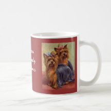 Tasse de cru de Yorkshire Terrier