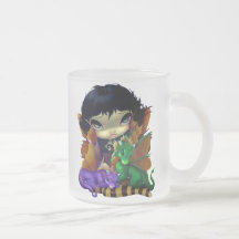 Tasse de "deux Dragonlings mignon"