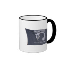 Tasse de drapeau de POW-MIA (2-Sided)