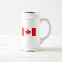 Tasse de drapeau du Canada