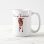 Tasse de faon de Joyeux Noël tasses