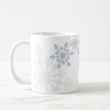 tasse de flocon de neige