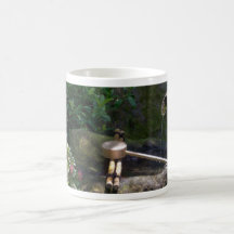 Tasse de fontaine de jardin de Japenese