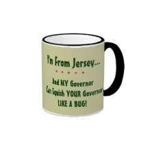 Tasse de Gov. Chris Christie de New Jersey