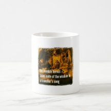 Tasse de Haiku - l'ermite humble